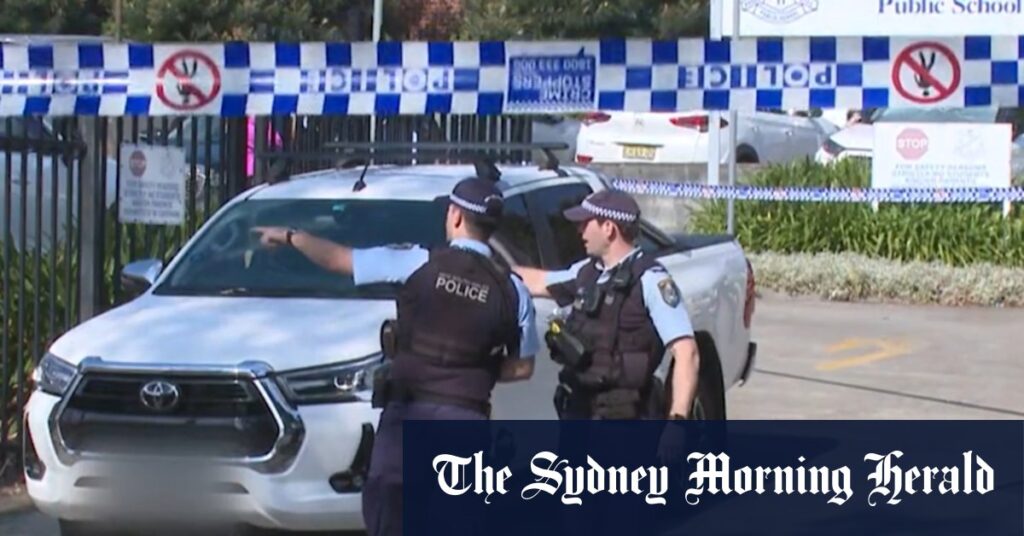 Girl, 5, dies after being hit by ute outside Sydney school