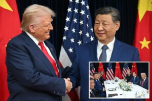 Trump, China’s Xi Jinping meet at South Korea summit with prez optimistic as trade war rages on