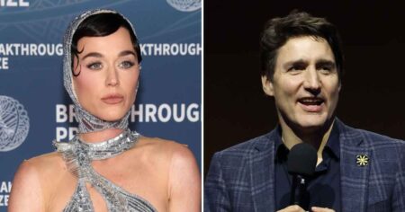 Katy Perry Holds Hands With Justin Trudeau on Paris Date in 1st Major Public Appearance