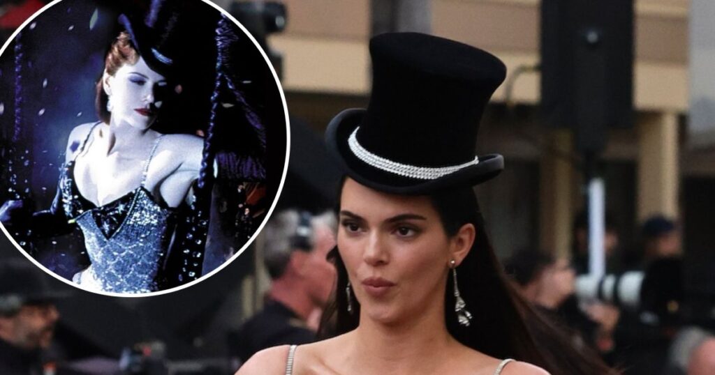 Kendall Jenner Rocks Nicole Kidman’s ‘Moulin Rouge!’ Dress on Vogue World: Hollywood 2025 Runway