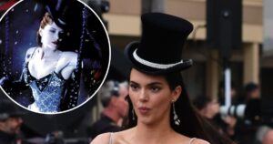 Kendall Jenner Rocks Nicole Kidman’s ‘Moulin Rouge!’ Dress on Vogue World: Hollywood 2025 Runway