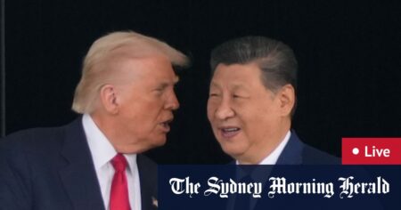 Andrew to lose Prince title and leave Royal Lodge, Buckingham Palace says; Trump heads back to the US after Xi meeting; Hamas urges Australian government to remove its terror listing