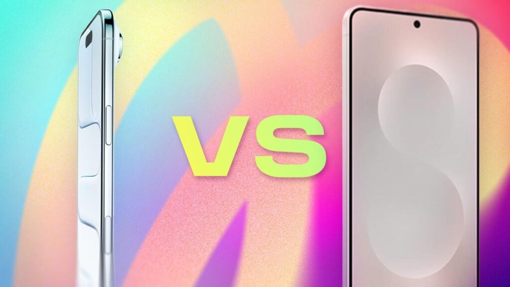 Thin Phone Battle: iPhone Air vs. Galaxy S25 Edge
