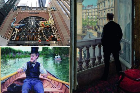 Louis Vuitton exhibits two Impressionist masterpieces in its flagship store