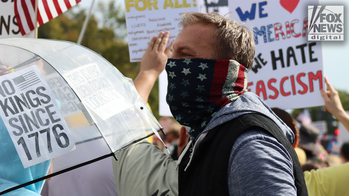 no kings protester