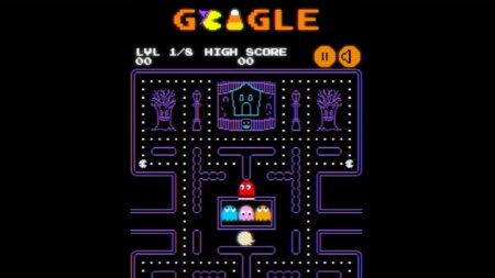 Halloween Pac-Man Google Doodle Dares You to Go for the Ghosts