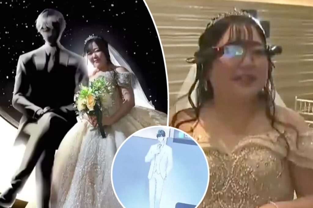 Bride weds AI-groom she created using ChatGPT in dual real-life and virtual reality ceremony