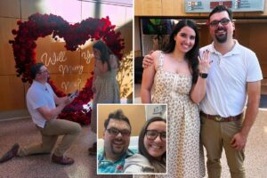 Couple who met after waking up from comas get engaged in hospital: ‘We complement each other’