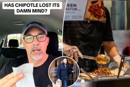 Chipotle has ‘lost its damn mind’: Customer crashes out after paying ‘unbelievable’ $52 on meal for two