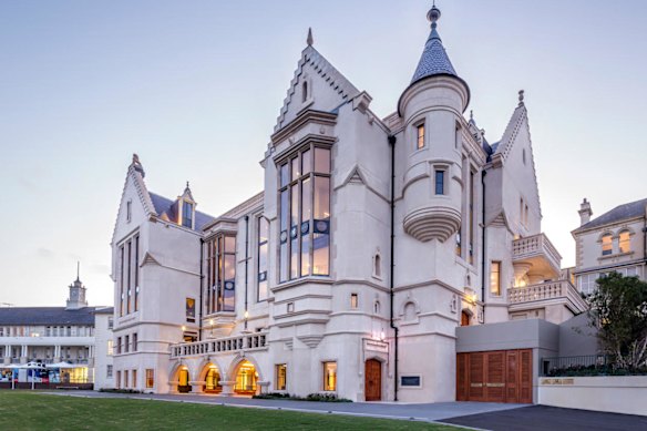 Architecturally divisive… Scots College John Cunningham Student Centre.