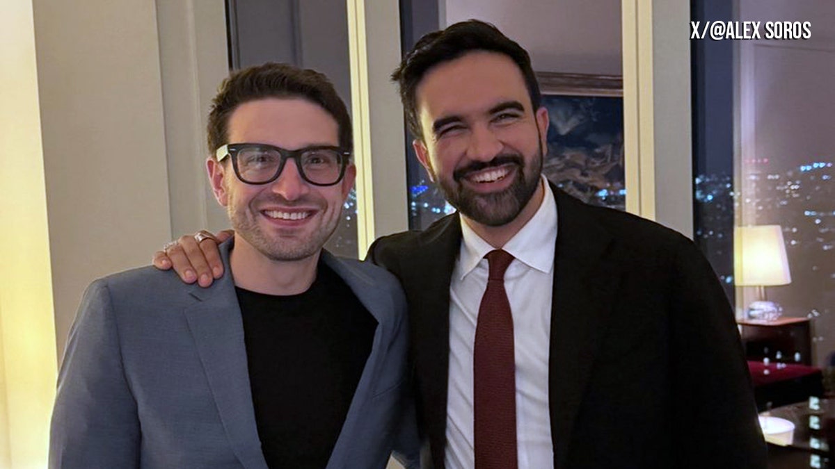 Alex Soros and Zohran Mamdani
