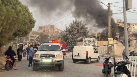 Israel says it is striking Hezbollah targets in Lebanon