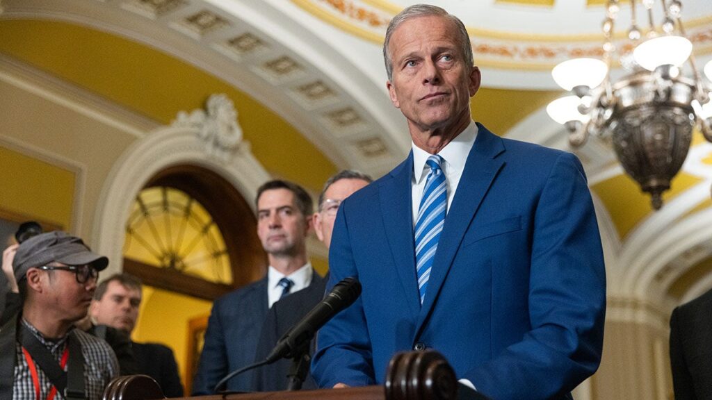 Senate in limbo as Thune eyes long-haul until shutdown ends