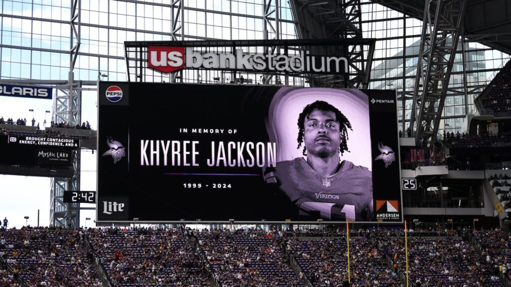 Drunk driver pleads guilty to crash that killed Vikings' Khyree Jackson