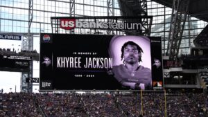 Drunk driver pleads guilty to crash that killed Vikings' Khyree Jackson