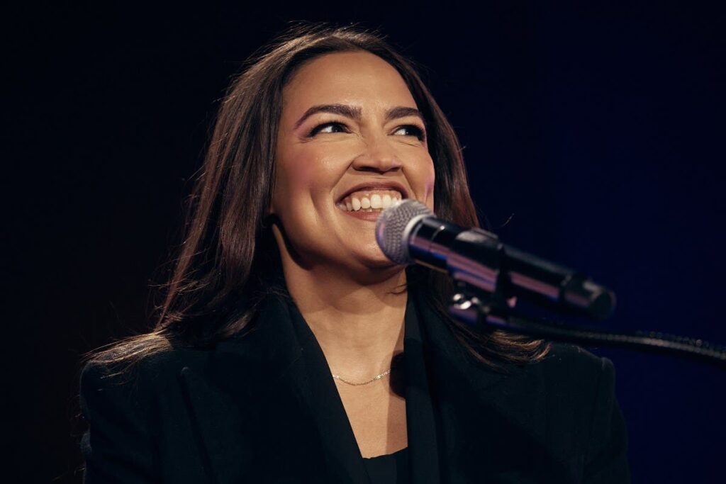 AOC Reacts to Question if Chuck Schumer Should Remain Leader