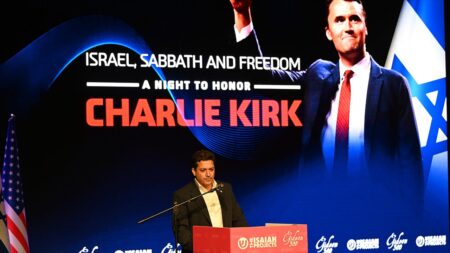 Charlie Kirk honored in Jerusalem as hundreds gather, including officials, clergy and Christians