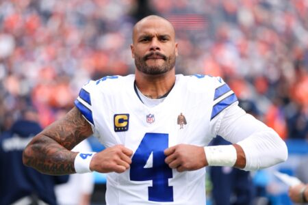 Cowboys Announce Historic Milestone for Dak Prescott During Raiders Game