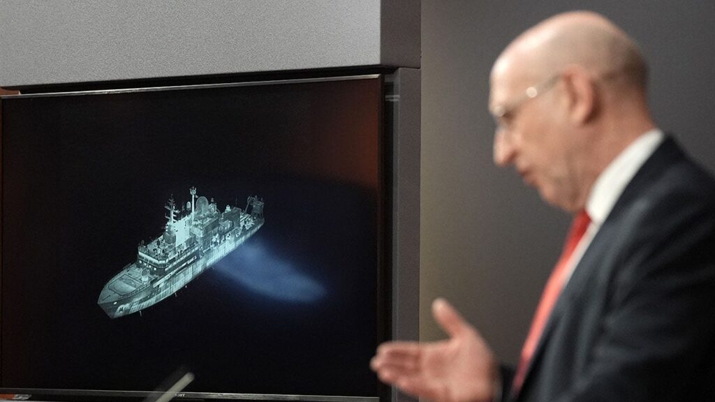 Britain says Russian spy ship is on edge of UK waters; defense secretary issues warning to Putin