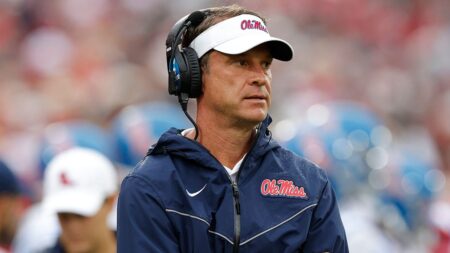Pat McAfee begs Lane Kiffin, college football's top coaching candidate, to remain at Ole Miss