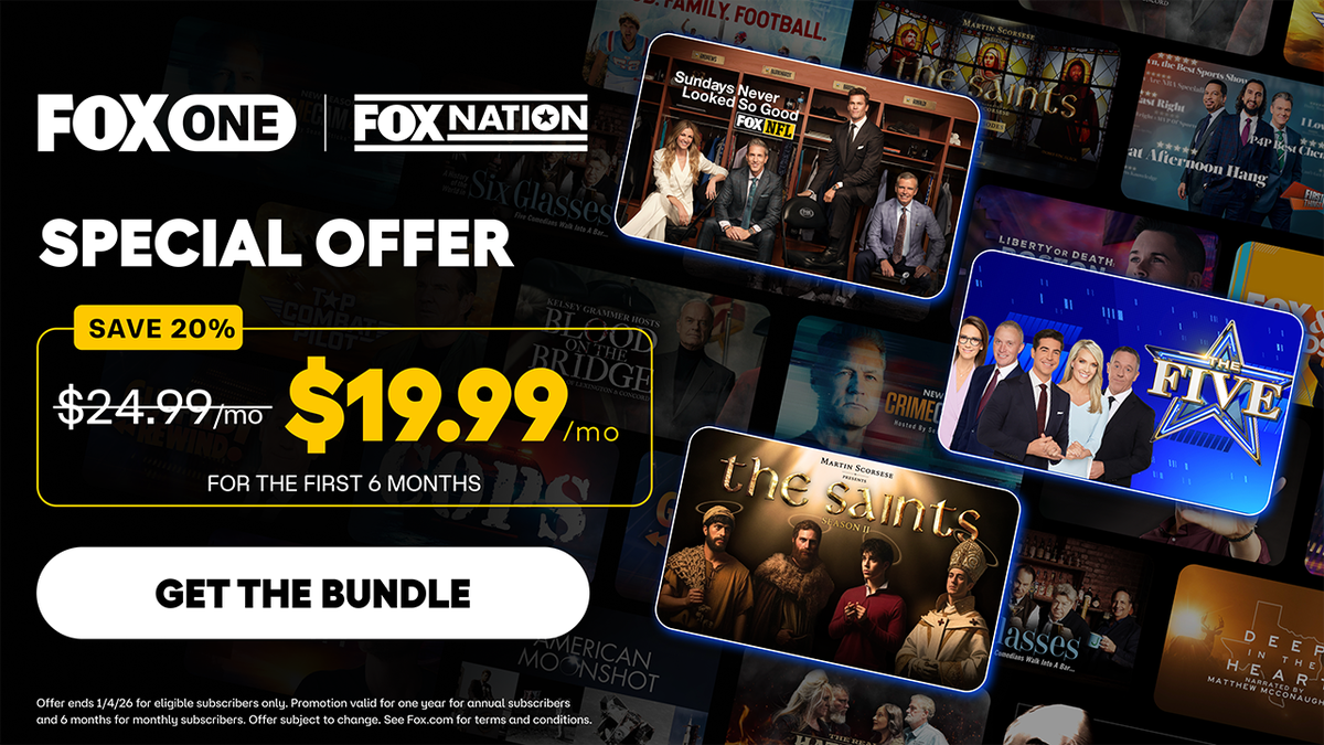 A Fox One and Fox Nation bundle offer.