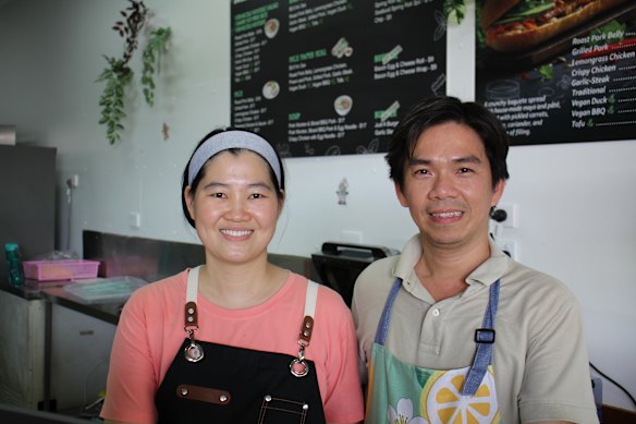 Banh Mi Deli owners David and Loan said a population increase would be good for business, but they understood why some residents might have reservations. 