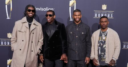 Sanders Family Enjoys Hilarious Thanksgiving Moments Ahead of Shedeur’s 2nd NFL Start