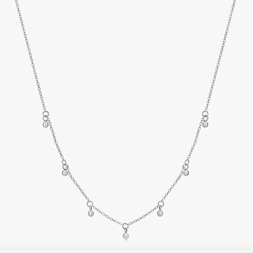 Lydia Silver Necklace