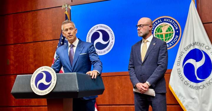 The U.S. set to reveal which airports will see flight cuts amid shutdown