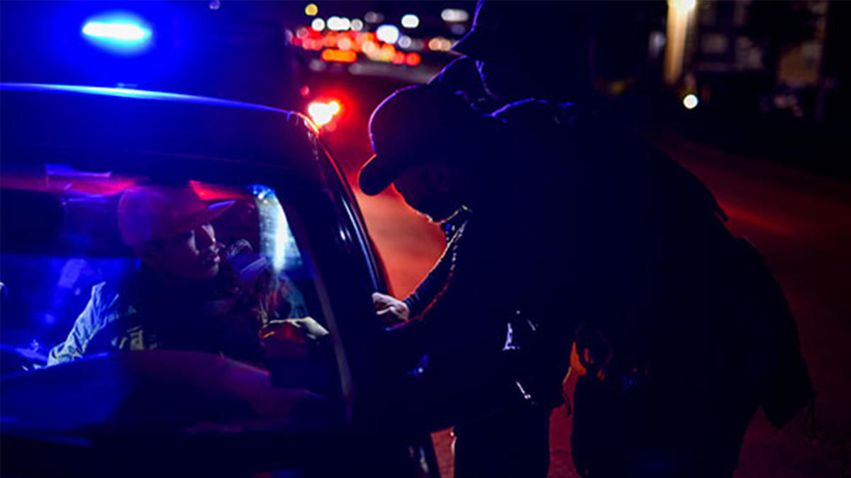 ICE officers during operation in Houston.