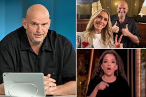 Lara Trump praises John Fetterman for standing up to Dems, ‘View’ cohost Sunny Hostin: ‘Reminds me of someone else I know’