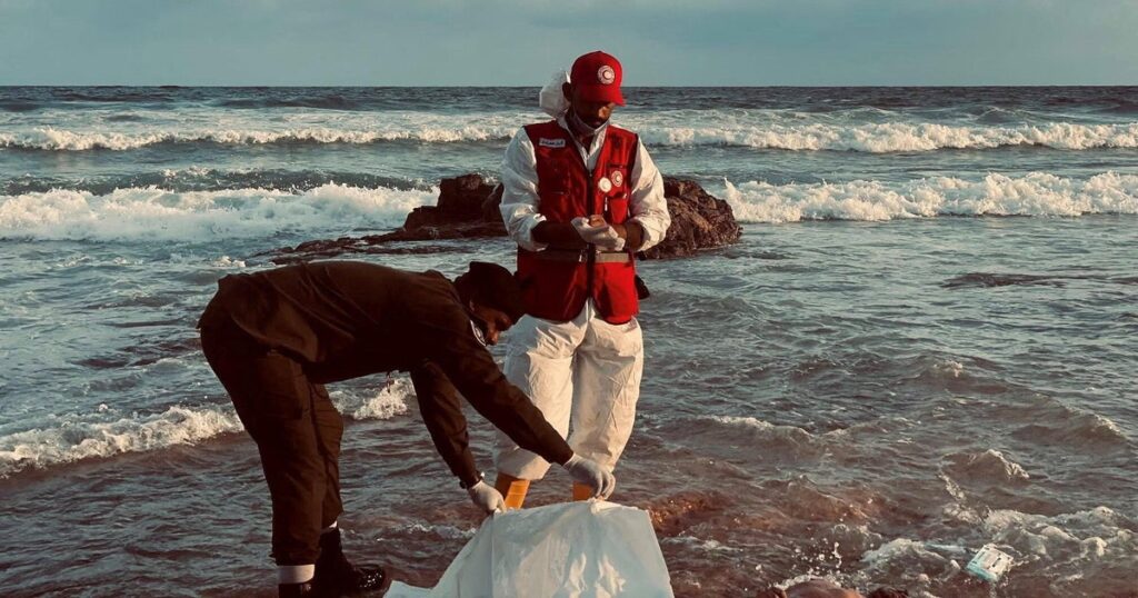 42 migrants presumed dead after boat sinks off Libya, and only 7 rescued after 6 days adrift, U.N. says