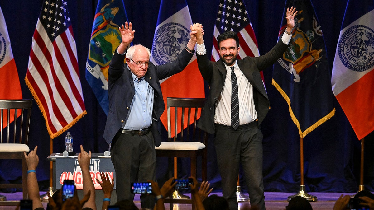 Bernie Sanders and Zohran Mamdani
