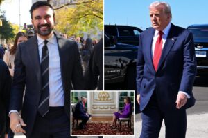 Trump scoffs at being compared to Zohran Mamdani, quips he’s ‘much better looking’ than ‘communist’ candidate