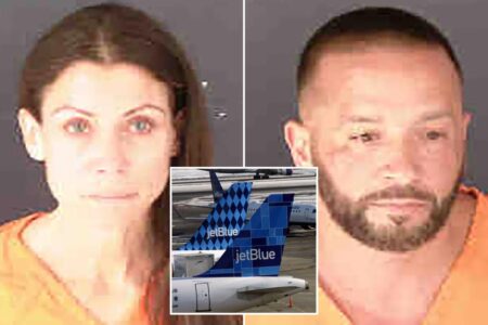 JetBlue passengers accused of having sex in front of children on flight banned from airline — but have charges dropped