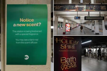 Grand Central station teams up with popular brand to smell ‘Christmassy’