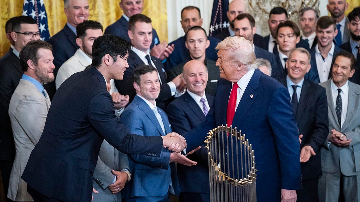 Shohei Ohtani and Donald Trump