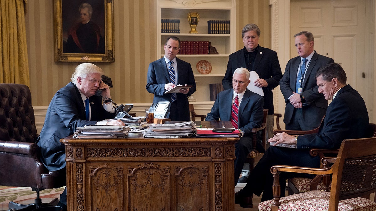 Trump in the Oval Office