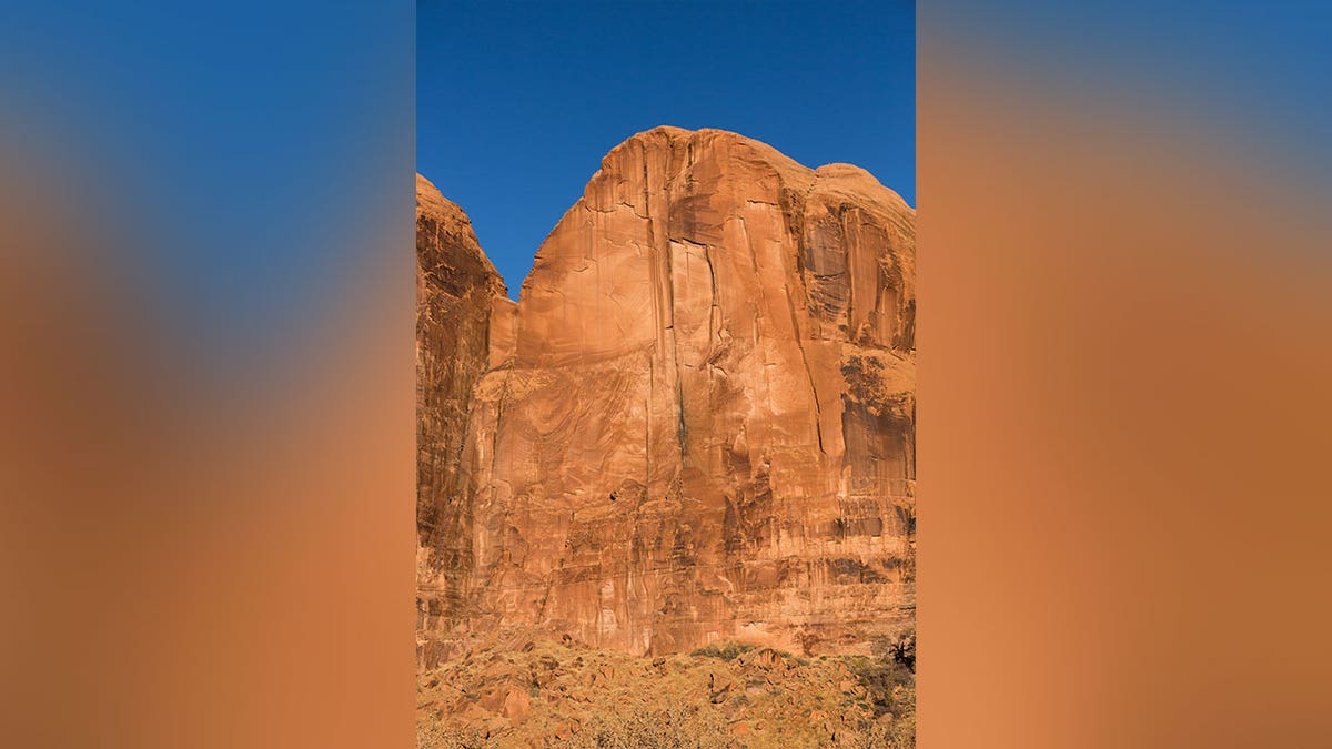 Kane Creek cliff at Moab, Utah