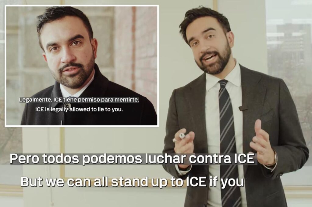 Zohran Mamdani gives advice to thwart, evade ICE in video message calling to ‘stand up’ to feds