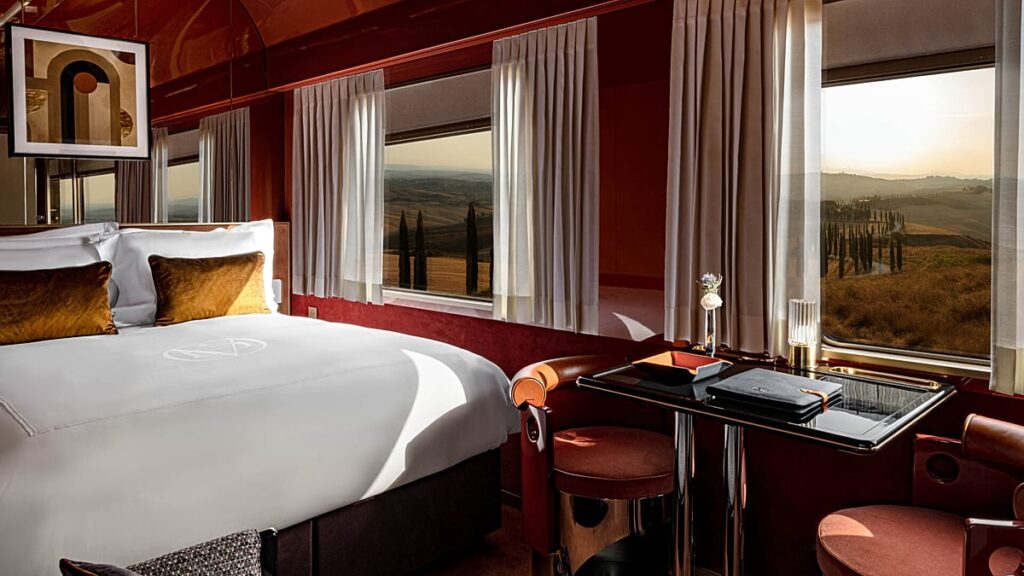 Spend New Year’s Eve partying onboard Italy’s luxury train