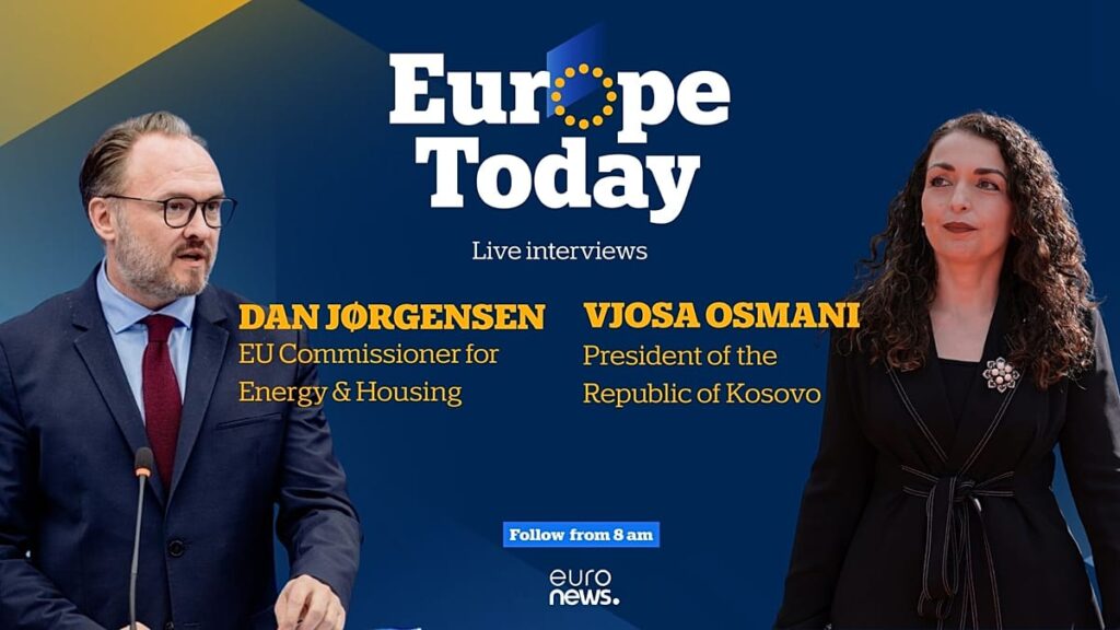 Europe Today: Commisioner for Housin & Kosovo's President join us live