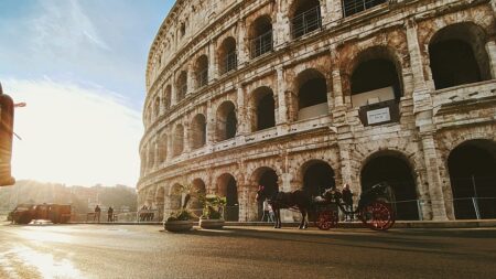 In Rome, even the metro stations are a tourist attraction