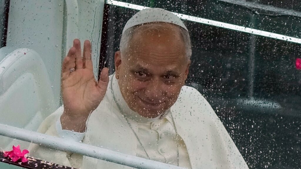 Pope Leo XIV calls for 'divine gift of peace' in maiden visit to Middle East