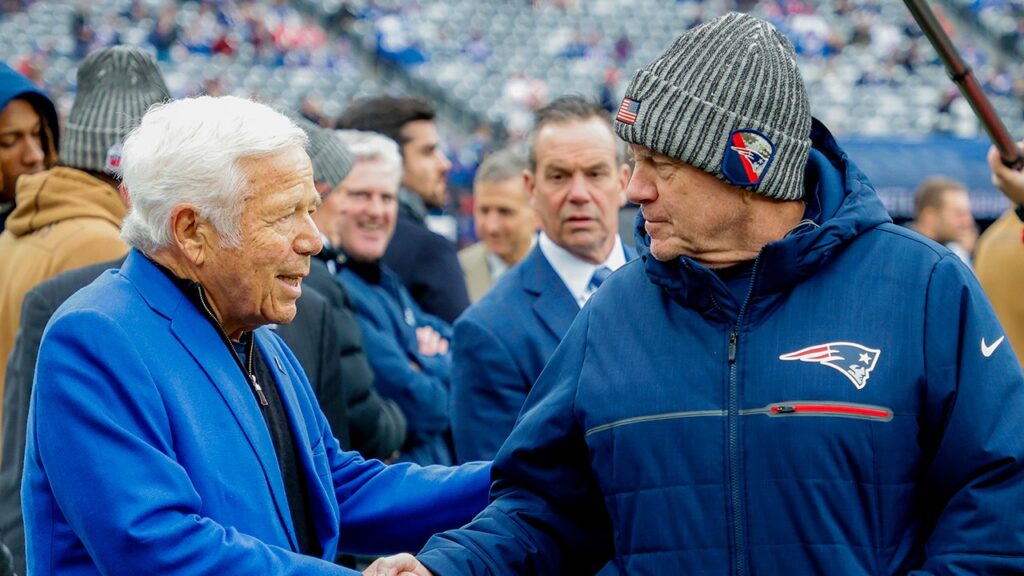 Bill Belichick, Robert Kraft among 5 finalists for Pro Football Hall of Fame