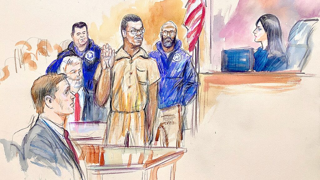 DC pipe bomb suspect makes first court appearance; family yells support