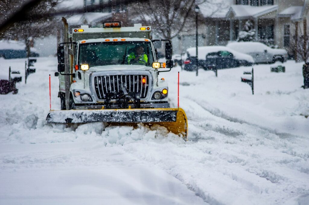 Man Killed by Snowplow During Winter Storm