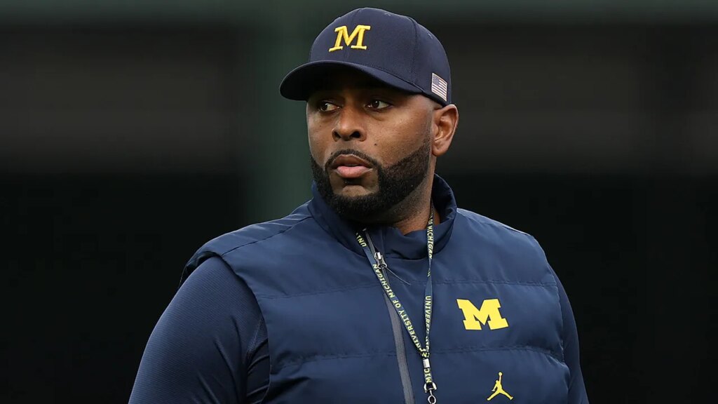 Fired Michigan coach Sherrone Moore makes bond; lawyer declines to say if he'll return home
