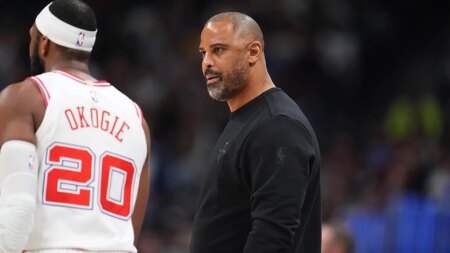 Rockets coach rips NBA officials after overtime loss to Nuggets