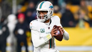 Tua Tagovailoa reacts to Dolphins benching for Quinn Ewers: 'I’m disappointed'